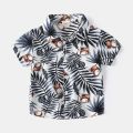 Bohemian Summer 2-7Y Boys Kids Shirts Hawaiian Short-sleeved Shirts Soft Comfortable Printed Shirts Casual for Children T-shirts. 