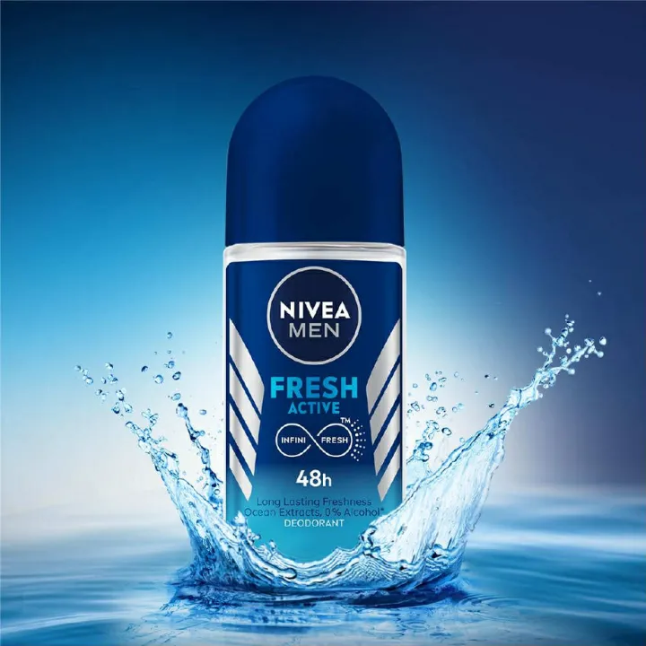 NIVEA%20MEN%20Fresh%20Active%20Anti-perspirant%20Deodorant%20Roll-on%2025%20Ml%20-%20Image%203