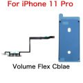 Power Volume Button Flex Cable Replacement For iPhone 11 Pro Max With Bracket + Screen Waterproof Tape.