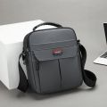 Vertical men's shoulder bag crossbody briefcase work business office men's bag autumn new men's shoulder bag wholesale. 