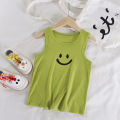 Children's vest 2023 new boys' summer fashion vest girls' camisole baby top. 