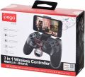 IPEGA PG-9076 BLUETOOTH GAMEPAD FOR IOS AND ANDROID, WINDOWS COMPATIBLE WITH PS4 AND NINTENDOW SWITCH ALSO PG 9076.