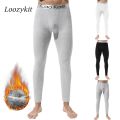 Men New Long Johns Thermal Skin-Friendly Underwear Winter Warm Long Pants Male Soft Elastic Leggings Comfortable Tights XL-4XL.