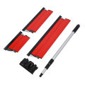 Skimming Blade Handle Set Dry Wall Skimming Tool Detachable Ergonomic 250mm 400mm 600mm Long Lasting High Strength for Ceiling.
