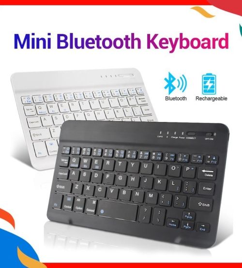 BD020 Bluetooth Keyboard 7 inch Universal Device for Android Windows iOS