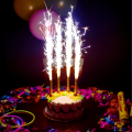 Party Combo Kit - Party Snow Spray, Sparkling Candle Package for Vibrant Party Atmosphere - Pack of 03 Pieces. 