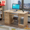 Modern Office Table with File Shelf Workstation | Laptop Computer Table | Multi Storage Space Computer Table | Wooden Office Boss Table Office Table |  Study Table for Students | Office Table for Office Work | Computer Table for Home Desk. 