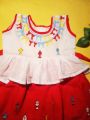 Handmade & Hand painted beautiful baby girls dress for 1-5 years babies.
