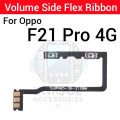 Oppo F21 Pro 4G Power on / off Switch Button Side Volume Up Down Buttons Flex Cable Replacement Parts.