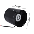 6 Inch High-Speed Exhaust Fan Kitchen Extractor Metal Toilet Fan220V. 