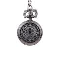 Vintage Round Dial Quartz Small Pocket Watch Classical Roman Scale Pocket Watch. 