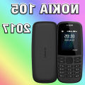 Casing For Nokia 105 2017 Black Color - Phone Back Cover.