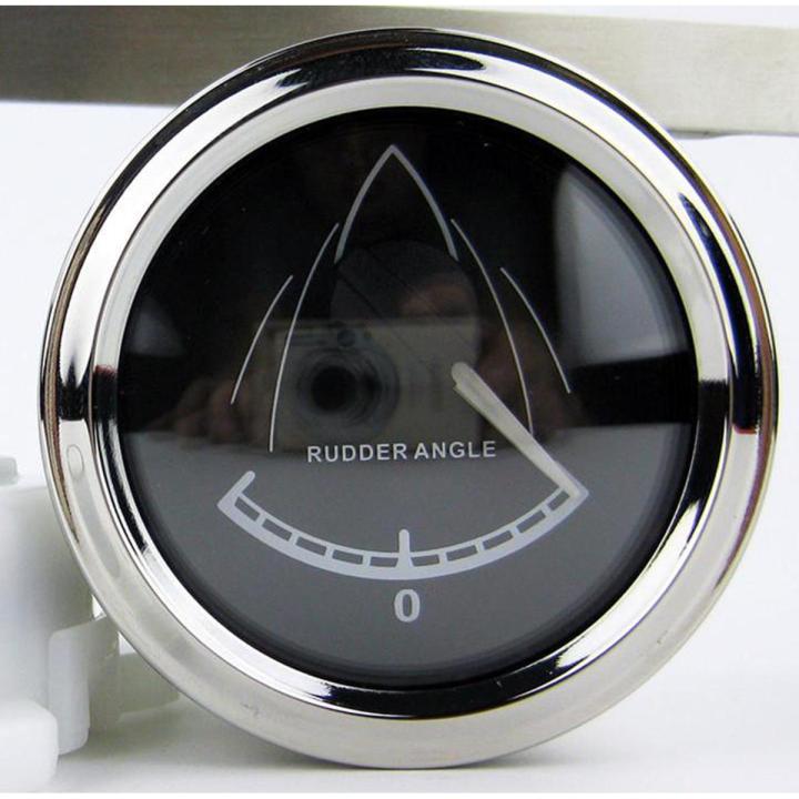 KUS Rudder Angle Indicator Gauge With Marine/Boat Rudder Sensor 52mm 12V/24V