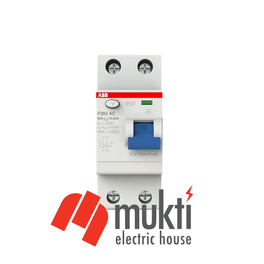 ABB%20RCCB%20DP%2040A%2030mA%20Single%20Phase%20Application%20Residual%20Current%20Circuit%20Breaker%202P%20F202AC-40/0.03%20-%20Image%202