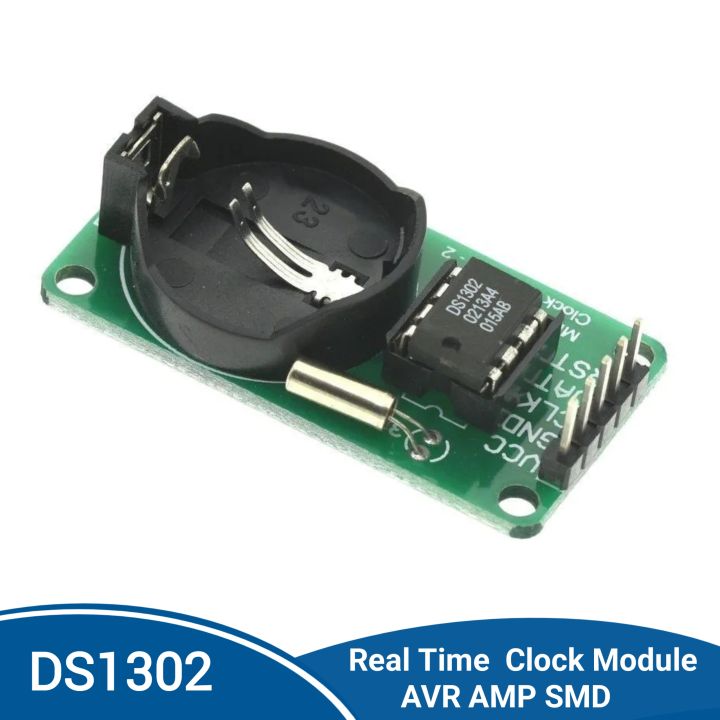 RTC DS1302 Real Time Clock Module For AVR ARM PIC SMD for Arduino ...