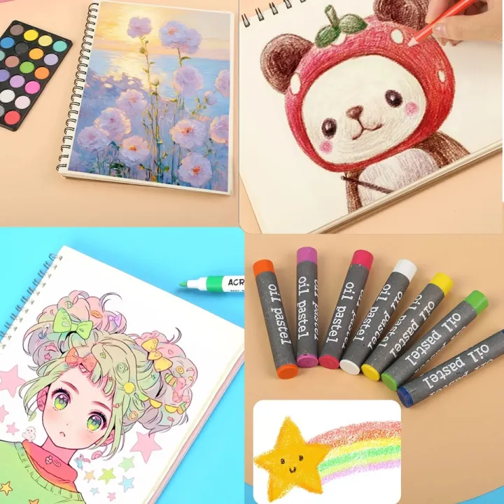 Unicorn%20Space%20Kids%20Art%20Set%20%E2%80%93%20Coloring,%20Drawing%20&%20Painting%20Crayons%20Acrylic%20Color%20Gift%20Set%20%E2%80%93%2088%20Pcs%20-%20Image%209