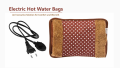 Charging Electric Hot Water Bag EU 220v 500w Rechargeable Winter Hand Warmer Dot Pattern Double Insert Hand Warmer Hot Water Bag.. 