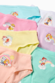 Pack of 5 Pcs Girls Breathable Soft Cotton Printed Briefs Underwear From Levin.