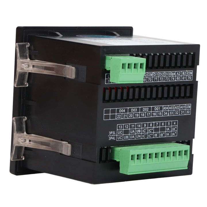 3 Phases Power Meter Multi-use Volt Power Energy Meter Electrical Usage Monitor