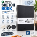 Heavyweight Acid-Free 8K Sketchbook 160gsm A4 30 Sheets.