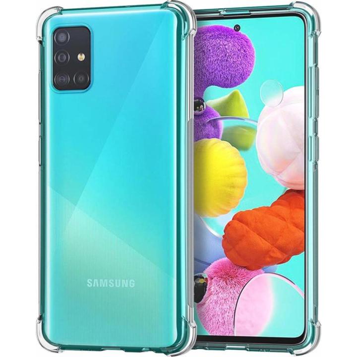 Samsung Galaxy A51 Premium Silicone Case Crystal Clear Soft TPU