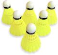 Plastic Badminton Cork - Get Ready For Some Fun With These Plastic Badminton Corks - With 6 Pieces In A Set They'Re Perfect For Recreational Play And Outdoor Gatherings. 