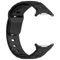 For Samsung Galaxy Watch Ultra 47mm Solid Color Reverse Buckle Silicone Watch Band. 