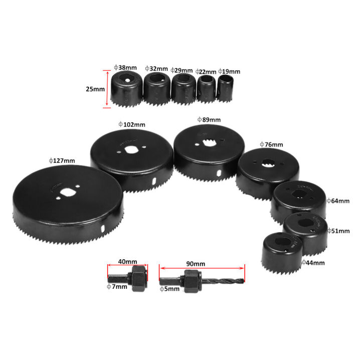 16pcs%20Hole%20Saw%20Kit%20Drilling%20Tool%20For%20DIY%20Wood,%20Fiber,%20Plastic%20Cutter%20Set%20-%20Image%203