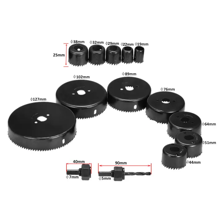 16pcs%20Hole%20Saw%20Kit%20Drilling%20Tool%20For%20DIY%20Wood,%20Fiber,%20Plastic%20Cutter%20Set%20-%20Image%203
