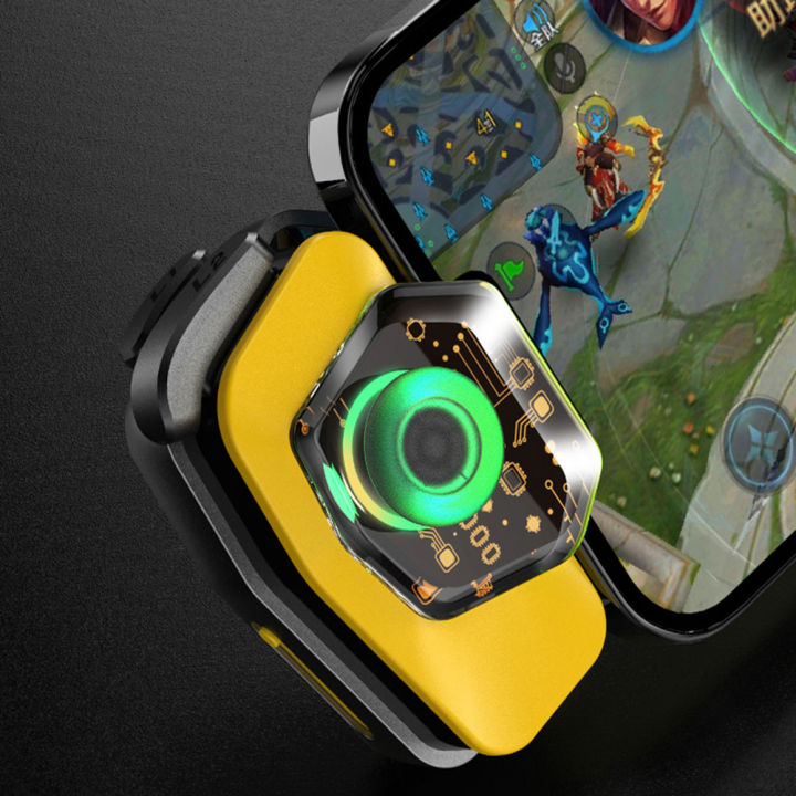 Bluetooth-compatible%205.0%20Game%20Trigger%203%20Finger%203D%20Joystick%20Type-C%20Rechargeable%20Aim%20Triggers%20Accessories%20for%20PUBG%20Mobile%20-%20Image%202