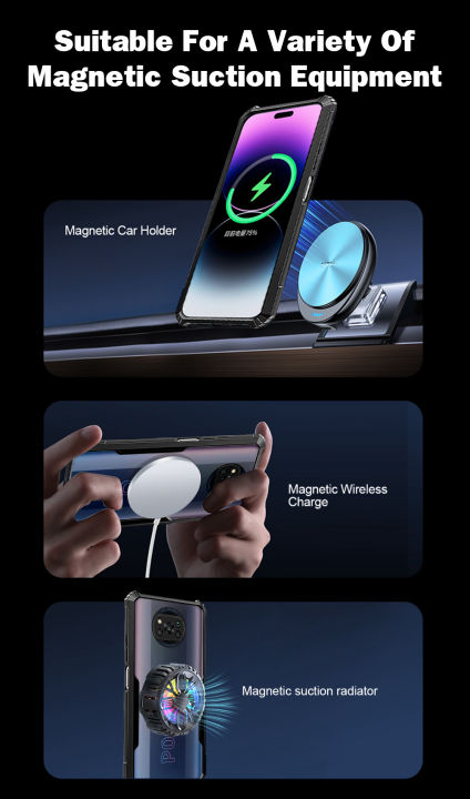 Magnetic%20Case%20For%20INfinix%20Note%2040%20Pro%20Plus%20Pro+%20Case%204G%205G%20Shockproof%20Funda%20Wireless%20Charging%20Magsafe%20Bumper%20Phone%20Cover%20-%20Image%204