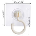 Transparent Wall Hooks Adhesive Hooks Waterproof Door Hangers Load Rack Mosquito Net Ceiling Hooks Encounter.