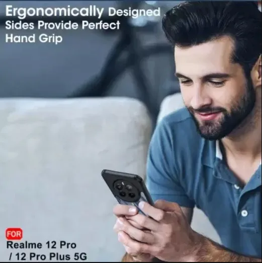 Xundd%20For%20Realme%2012%20Pro%205G,%20Realme%2012%20Pro%20PLUS%205G%20Transparent%20Phone%20Cover%20Shockproof%20Bumper%20Realme%2012%20Pro%205G,%20Realme%2012%20Pro%20PLUS%205G%20Back%20Cover%20-%20Image%203