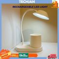 Rechargeable Led Desk Lap Table Lamp Foldable Touch Control Big Battery.