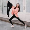Black Leggings Women's Pants Outer Wear Spring and Autumn Thin Pencil Tappered New High Waist Slimming All-Matching Magic Pants. 