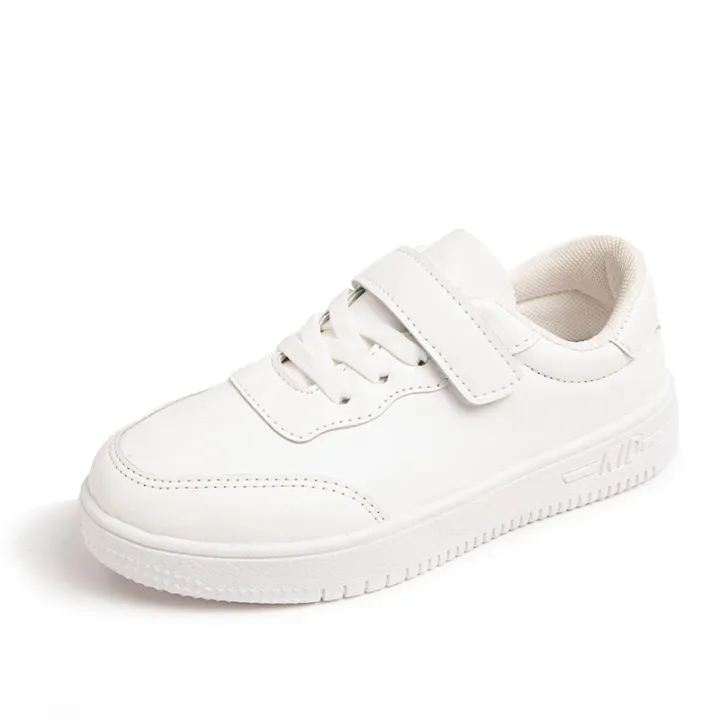 Children's%20school%20performance%20small%20white%20shoes%20velcro%20soft-soled%20sneakers%20spring%20and%20autumn%20boys%20and%20girls%20low-top%20casual%20shoes%20-%20Image%205
