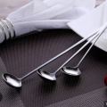 Steel Long handle Pickle Spoon Round Shape -1 Pieces-23cm/9 Inch.