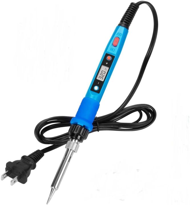 Sunshine SL-936D 80W Adjustable Temperature LCD Display Electric Soldering Iron]]RRI