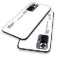 Vantime for Xiaomi Redmi Note 10 Pro / Note 10 Pro Max Case Gradient Phone Back Hard Glass Cover. 