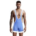 Men's Wrestling Singlet Men Bodysuit y Mens Undershirt  Jumpsuits Bodywear. 