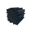 Mini Corner Bass Traps Studio Foam 12*12*24cm Panel Sound Absorbing Acoustic.