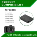 ACK-E12 USB Power Cord LP-E12 Dummy Battery Kit for Canon EOS M50 Mark II, EOS M, EOS M2, EOS M10, EOS M50, EOS M100 M200 Camera. 