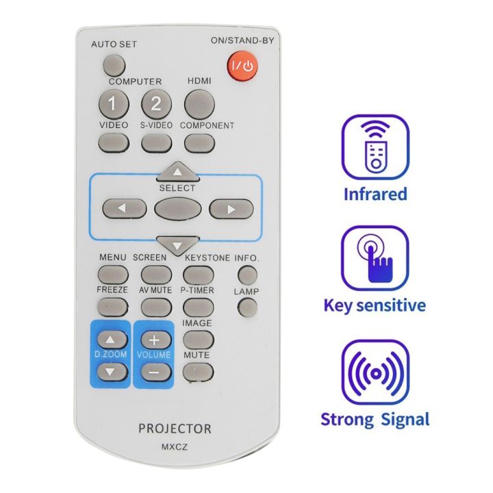 Replace%20Remote%20Control%20MXCZ%20for%20Projector%20PT-VW330U%20-%20Image%204