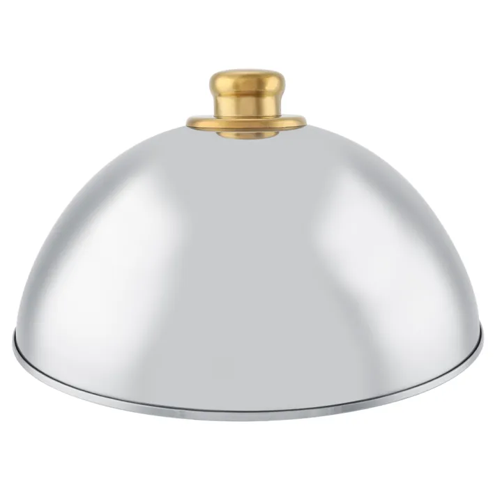 Stainless%20Steel%20Kitchen%20Restaurant%20Dining%20Food%20Serving%20Platter%20Lid%20For%20Home%20-%20Image%203