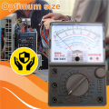 -965 Analog Multimeter Mechanical Pointer Meter Voltage Current Resistance Meter with Test Pen Multi Tester. 