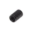 4 Pcs Black Car Vehicle Tyre Tire Valve Stem Decorative Dust Cap Cover. 