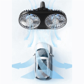 USB Car Air Outlet Dashboard Mini Fan 5V Auto Ventilation Fan.