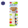 Gesso artist Brush set of 3pc Flat Brush, Synthetic Hair Brushes Smooth and easy artist brush. 