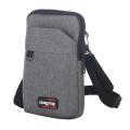 Men Shoulder Bags Pure Color Waterproof Nylon Cloth Sling Pack Messenger Bag Large Capacity Crossbody Bags For Casual Business.