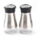 Salt And Pepper Shakers 1 Pcs , 4Inch High Grade Stainless Steel Salt And Pepper Shakers. 